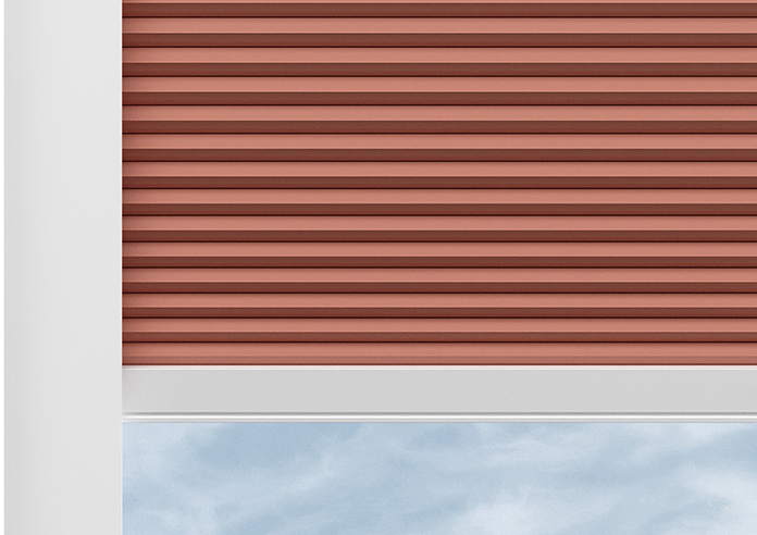 Honeycomb (Blackout), Rust - Perfect Fit Blind - Image 9